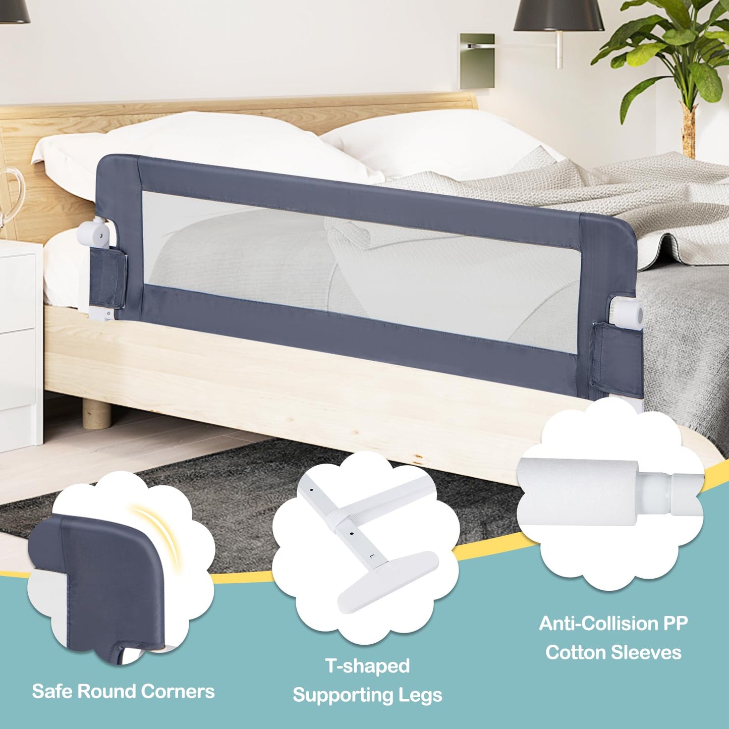Swing Down for Convertible Crib