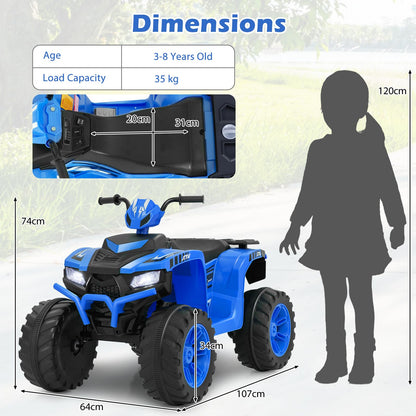 24V Battery Powered Ride on ATV with Soft Start