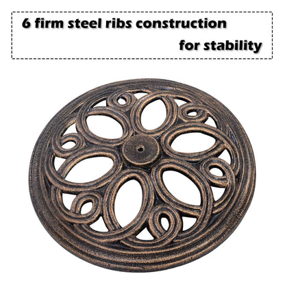 11KG Round Umbrella Base Stand with Premium Cast Iron