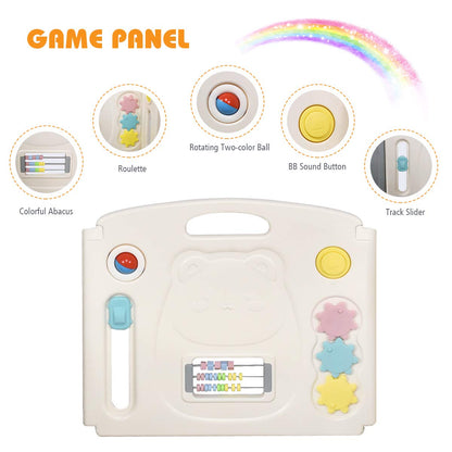 oddler Playard Activity Center with Lockable Door