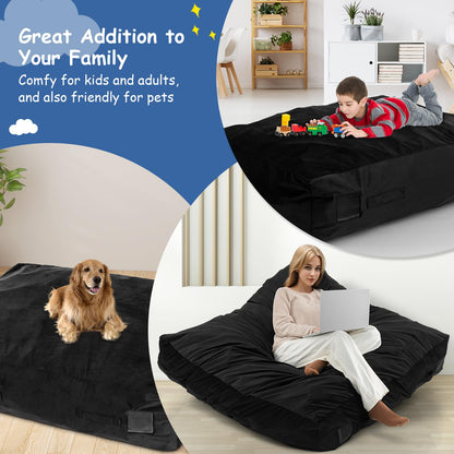 Crash Pad for Children, 4 x 3 FT Soft Sensory Mat
