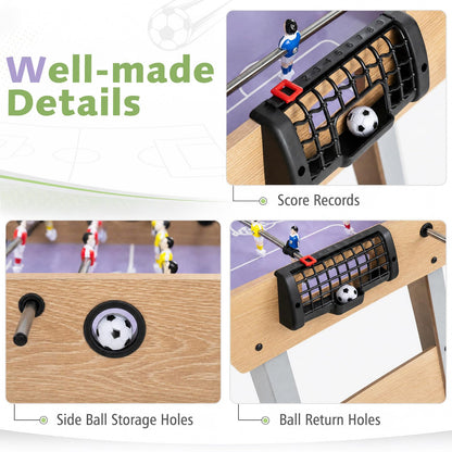 Mini Foosball Table, Kids Table Top Football Game