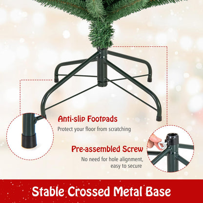 Artificial Christmas Tree with Quick Shape Technology and Lush Branch Tips