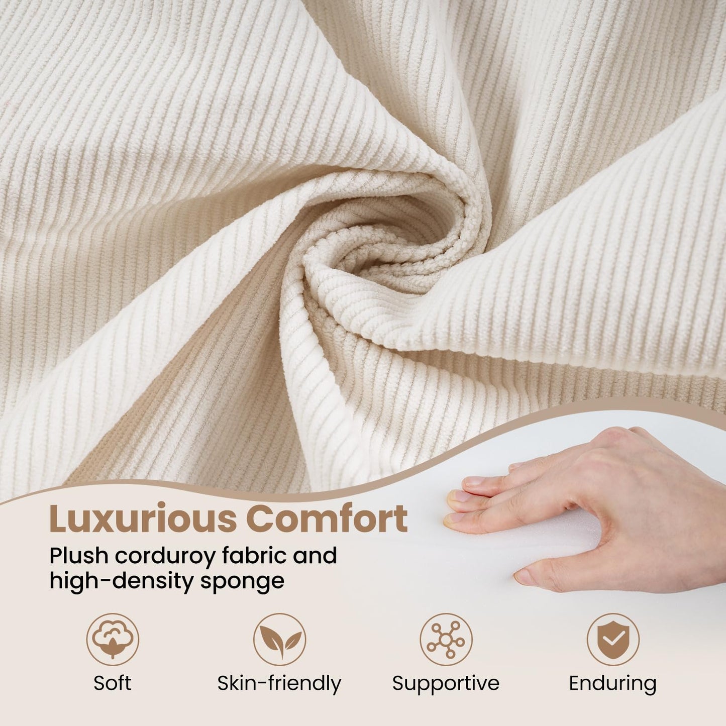 Folding Sofa Bed Double, 4-in-1 Convertible Sleeper Chair Futon Couch Bed