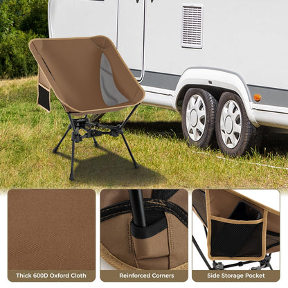 Portable Camping Chair Ultra-Lightweight Foldable Backpacking Chair