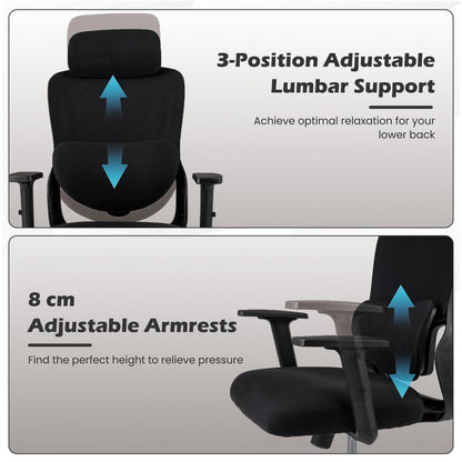 Ergonomic Office Chair, High Back Swivel Computer Desk Chair