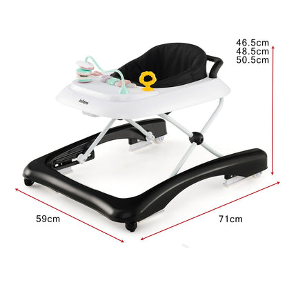 Push Along and Walker Combo with Adjustable Height