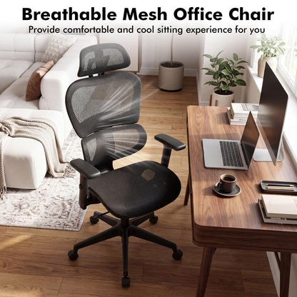 Ergonomic Office Chair, High Back Swivel Mesh Computer Desk Chair