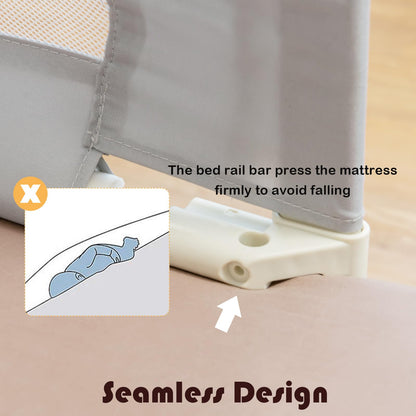 175CM Toddler Infant Security Guardrail with Double Lock