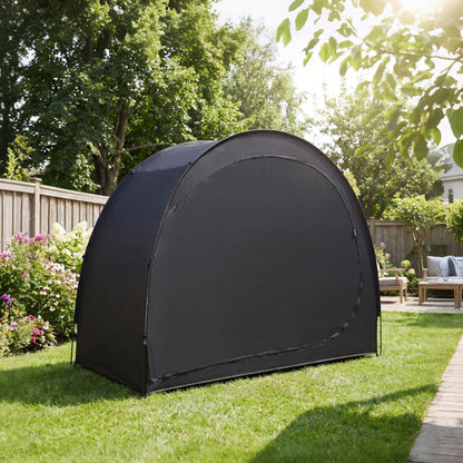 GiantexUK Bike Storage Tent, Outdoor Bicycle Shed Shelter with Waterproof 210D Oxford Fabric