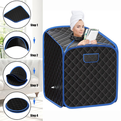 Portable Steam Sauna Tent Private Sauna Spa with Adjustable Temperature
