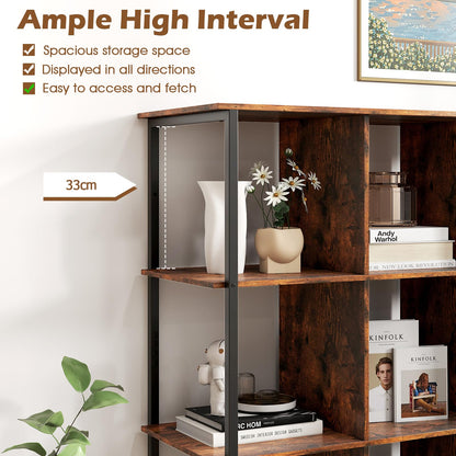 Tall Freestanding Bookshelf with 2 Anti tipping Kits