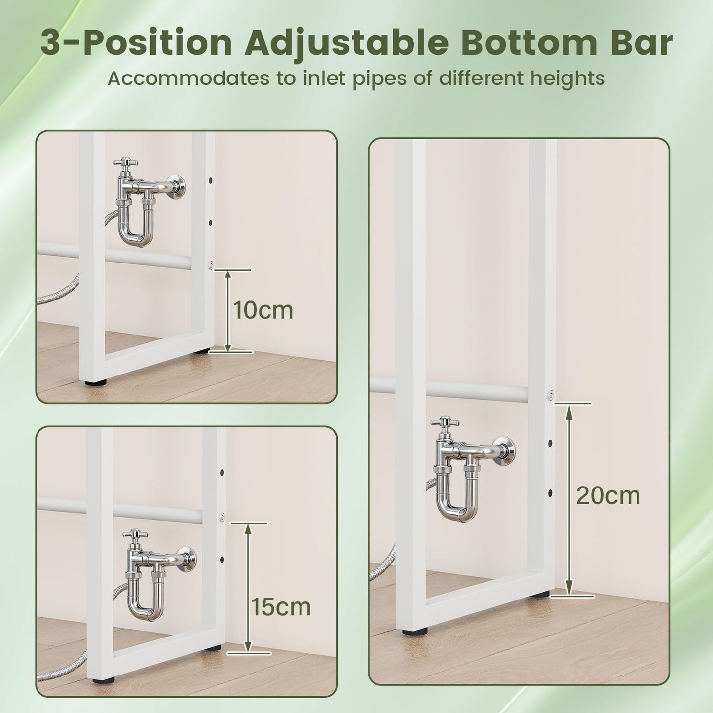Freestanding Bathroom Space Saver Toilet Organizer