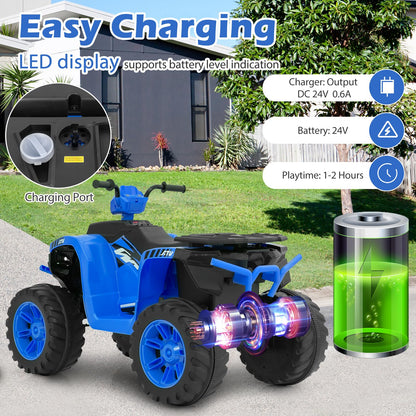 24V Battery Powered Ride on ATV with Soft Start