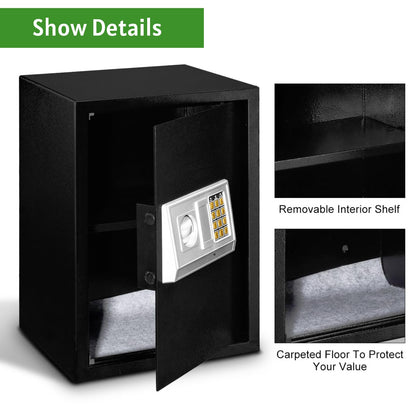48L Digital Electronic Large Safe Box with 2 Keys