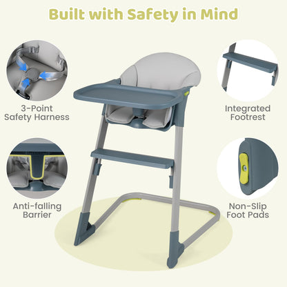 High Chair for Babies and Toddlers, Baby Highchair