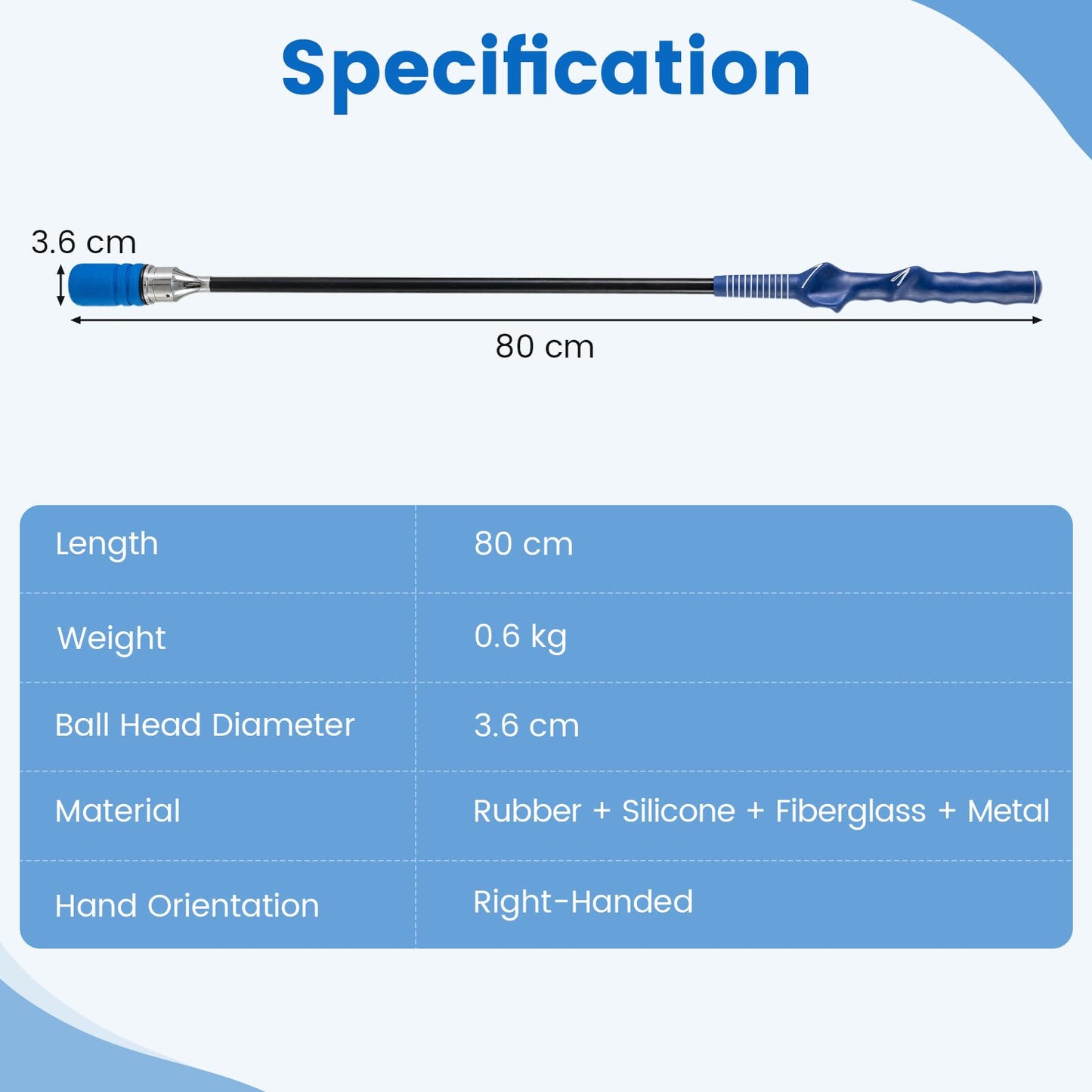 Golf Swing Training Aid, Golf Swing Rhythm Correction with Click Sound
