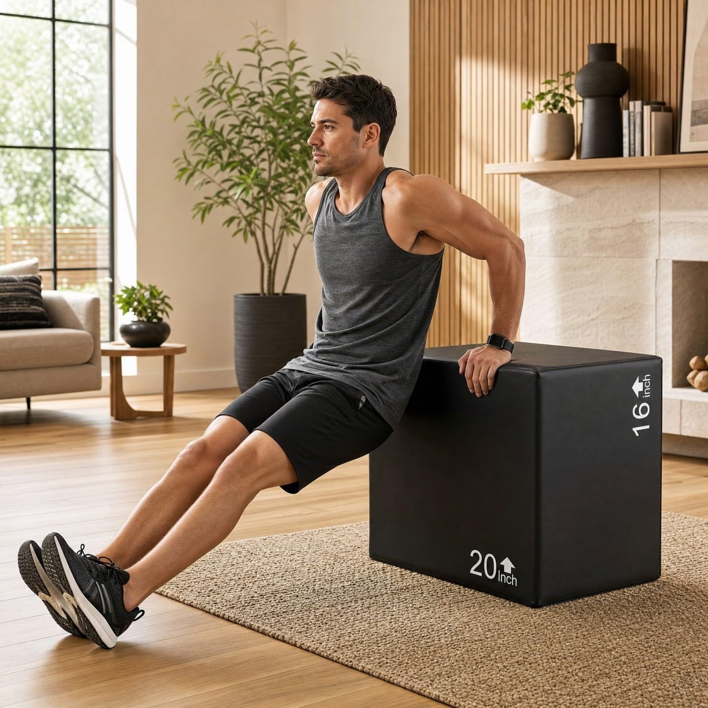 3 In 1 High Density Foam Plyometric Box