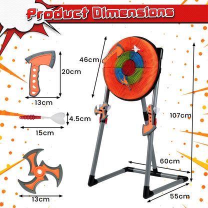 3 in 1 Throwing Target Set Activity Carnival Games for Kids