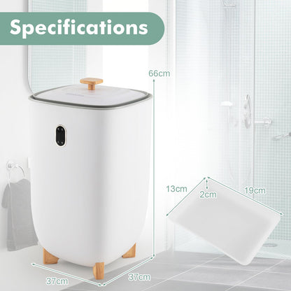 20/35L Large Towel Warmer Bucket with PTC Heater and Fragrant Disc Holder