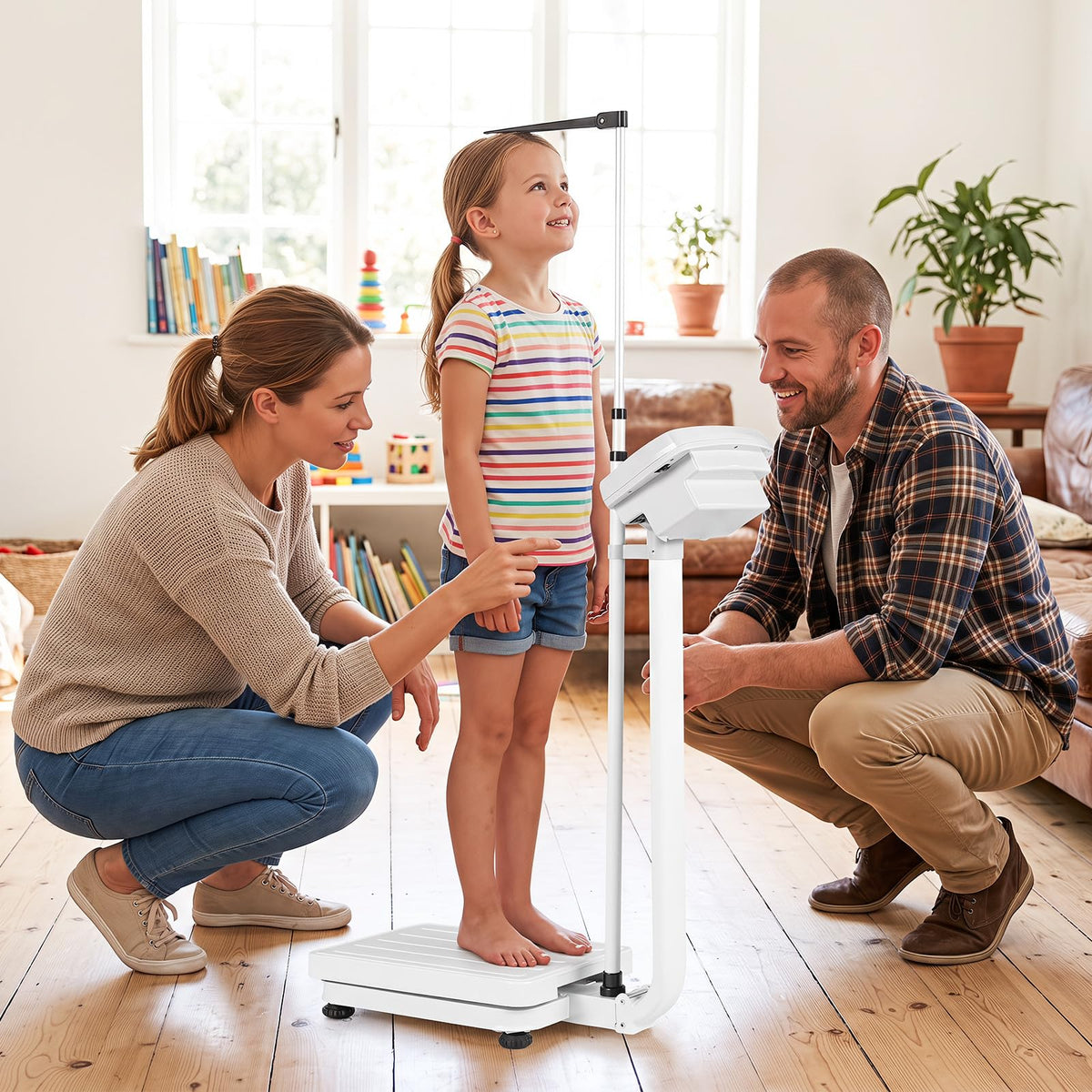 Height and Weight Scale with Height Rod