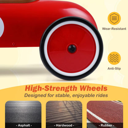 Ride on Car, Toddler Foot to Floor Sliding Walker with 50° Safety Angle Limit