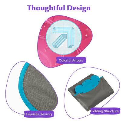 Fun Dance Mat with 8 Background Music and Adjustable Volume for Kids