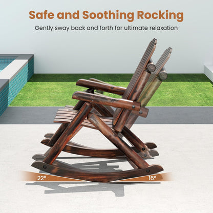 Adirondack Rocking Chair for Garden