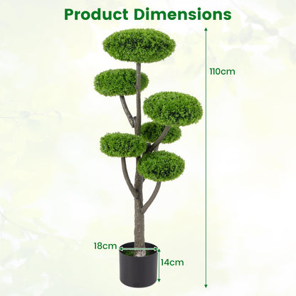 Artificial Cypress Topiary Ball Tree for Home Office