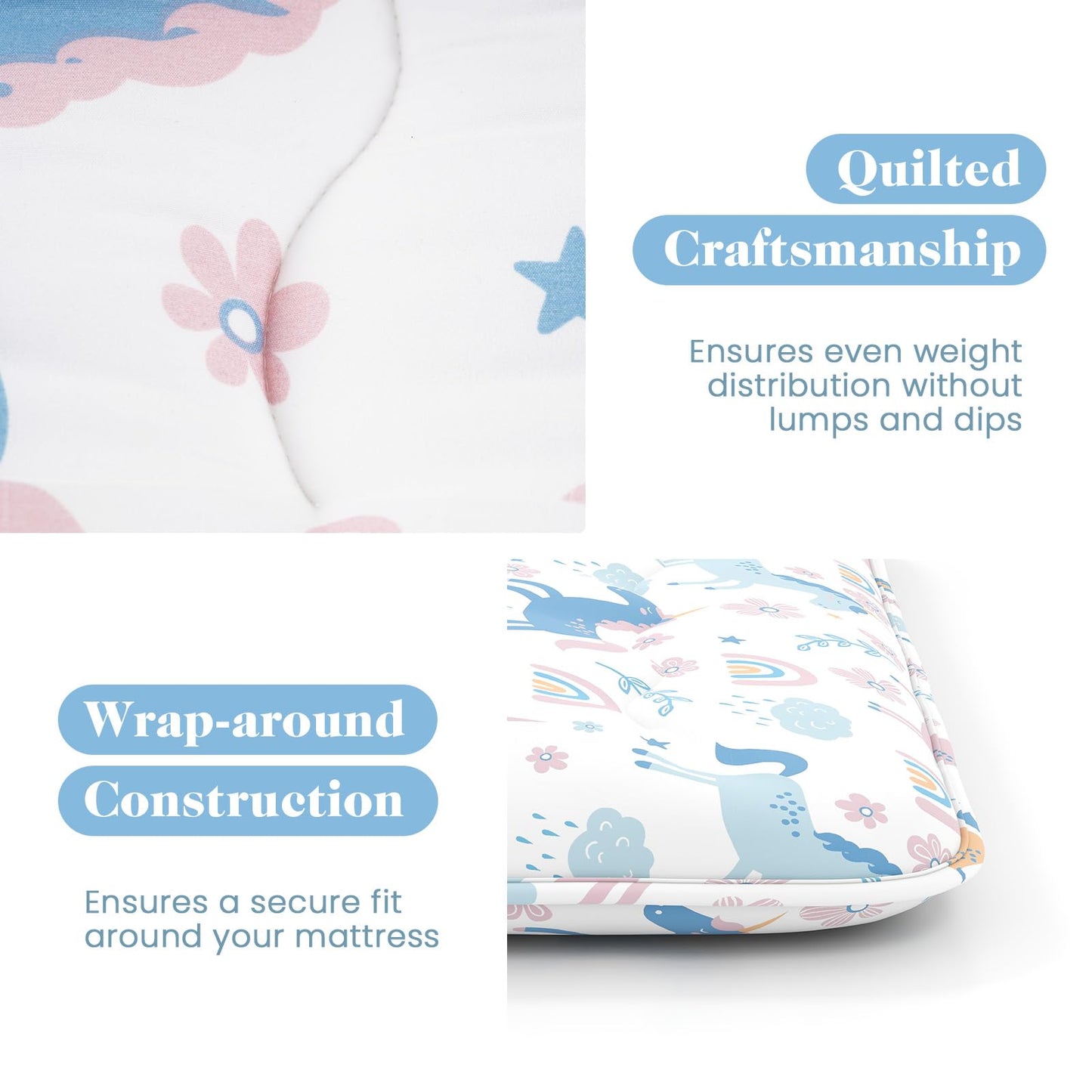 Japanese Floor Mattress with Washable Cover and Carry Bag