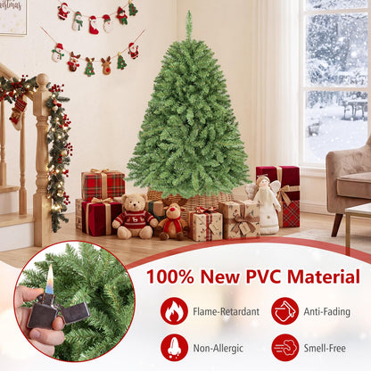 4FT Artificial Christmas Tree, Realistic Full Xmas Tree