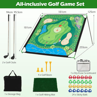 Large Golf Chipping Game Set for Adults & Kids