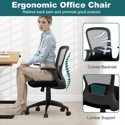 Ergonomic Mesh Office Chair with Adjustable Backrest