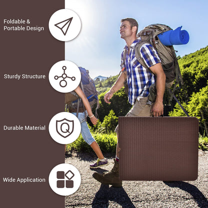 182cm Outdoor Folding Camping Table with Carrying Handles