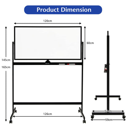 Adjustable Mobile Revolving Board with Magnets