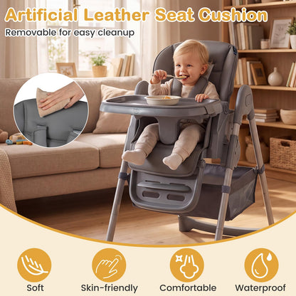 Foldable High Chair for Babies and Toddlers