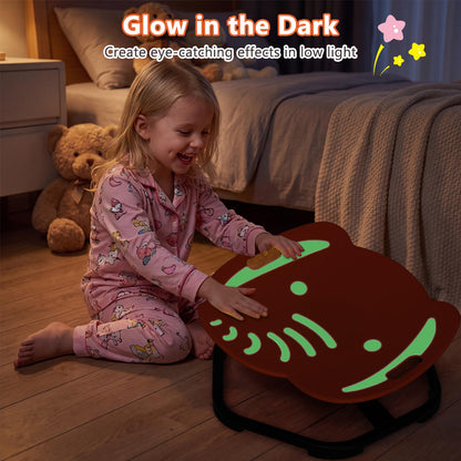 Kids Spinning Chair, Glow-in-the-Dark Swivel Chair