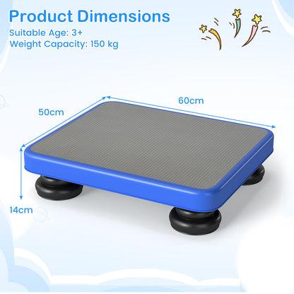 Kids Mini Trampoline Board with Elastic Rope