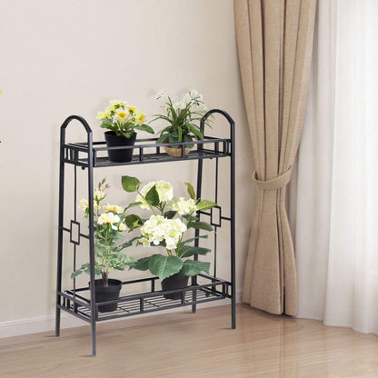 Indoor Outdoor Flower Pots Holder Display Rack