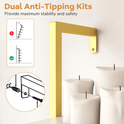 Tall Narrow Wall Bookshelf Open Display Rack