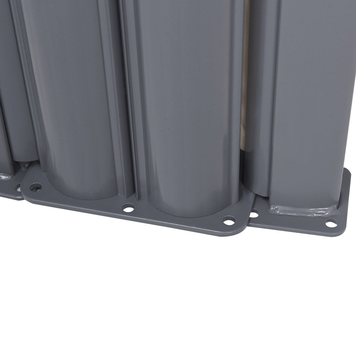 600 x 160cm Aluminium Outdoor Privacy Screen with Handle