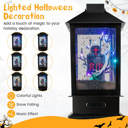 156 CM Halloween Lamp Post Sound-Activated Halloween Street Lamp