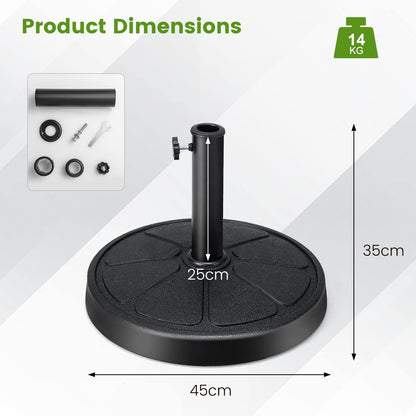 Outdoor Garden Patio Yard Market Umbrella Base