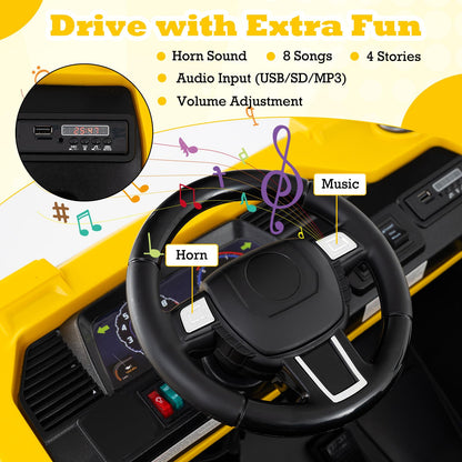 4WD Electric Truck Construction Vehicle with Remote Control