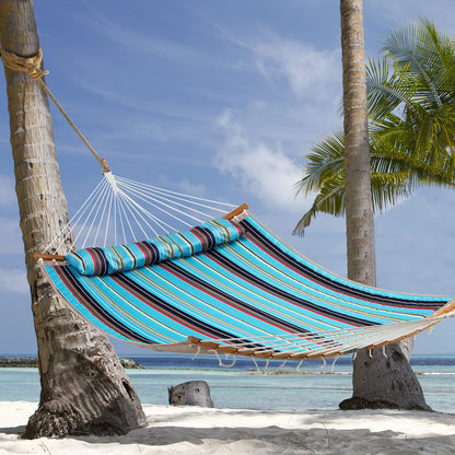 Double Size Hammock with Detachable Pillow