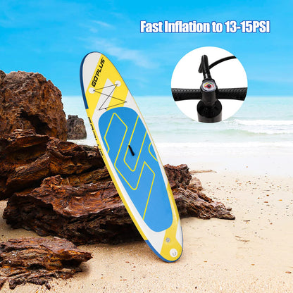 11FT Inflatable Stand Up Paddle Board with Hand Pump
