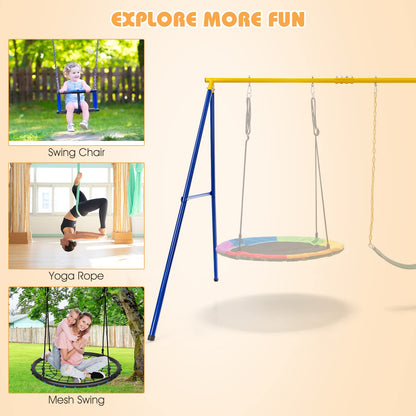 Metal Swing Stand for 2 Swings