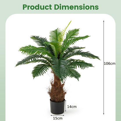Artificial Cycas Tree 106 CM Palm Paradise Plant