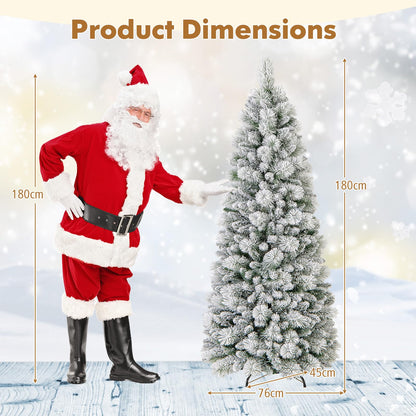Pop up Artificial Christmas Tree with PVC Tips and Pine Needles