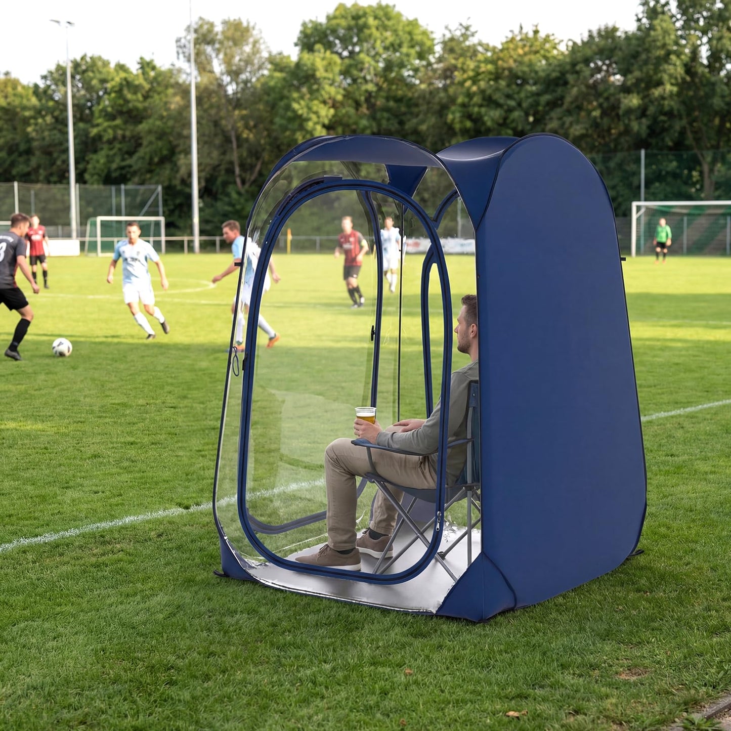 Pop up Bubble Tent, All Weather Sport Shelter Screen House with Carrying Bag